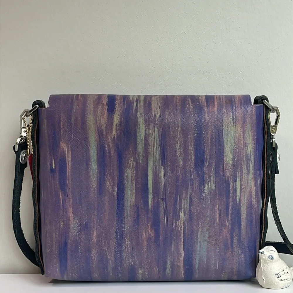Jon Wye Leather Clutch Crossbody - Picture 4 of 17